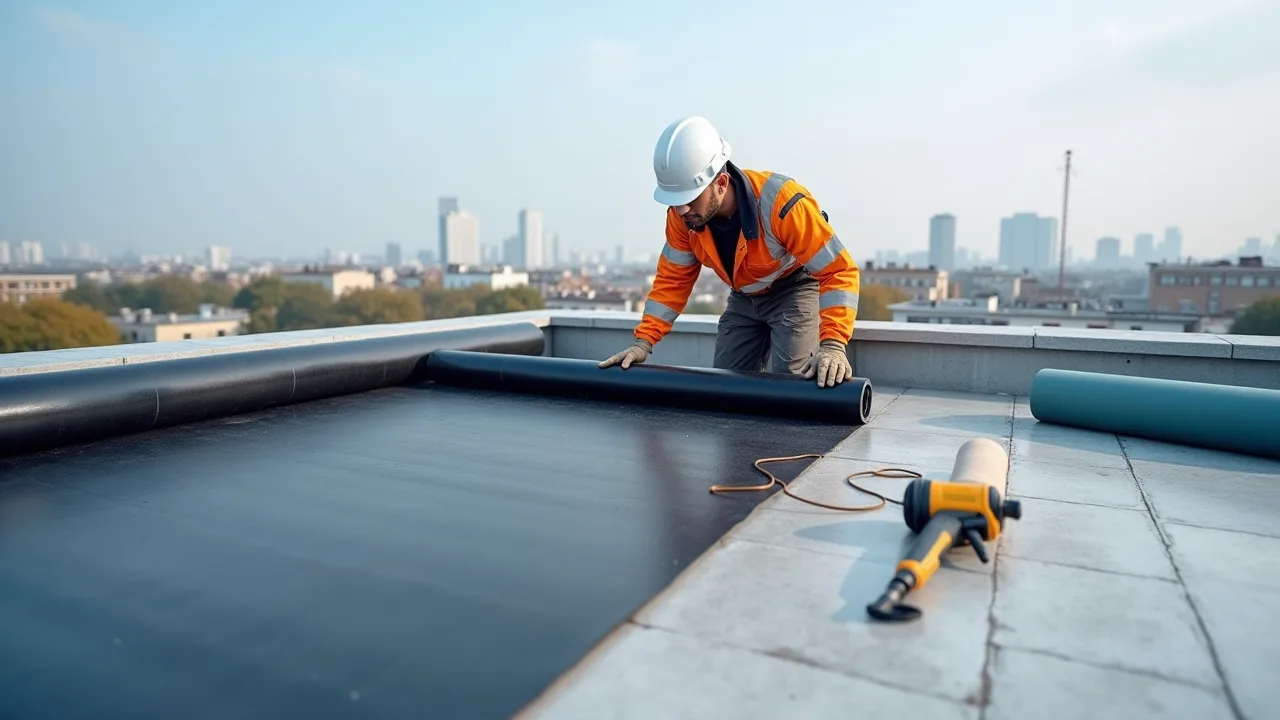 Refaire toiture : Etancheite toiture-terrasse : bitume, EPDM, PVC ou resine ?