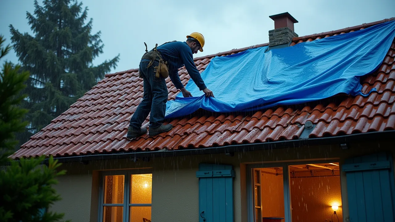 Refaire toiture : Fuite de toiture : que faire en urgence ?