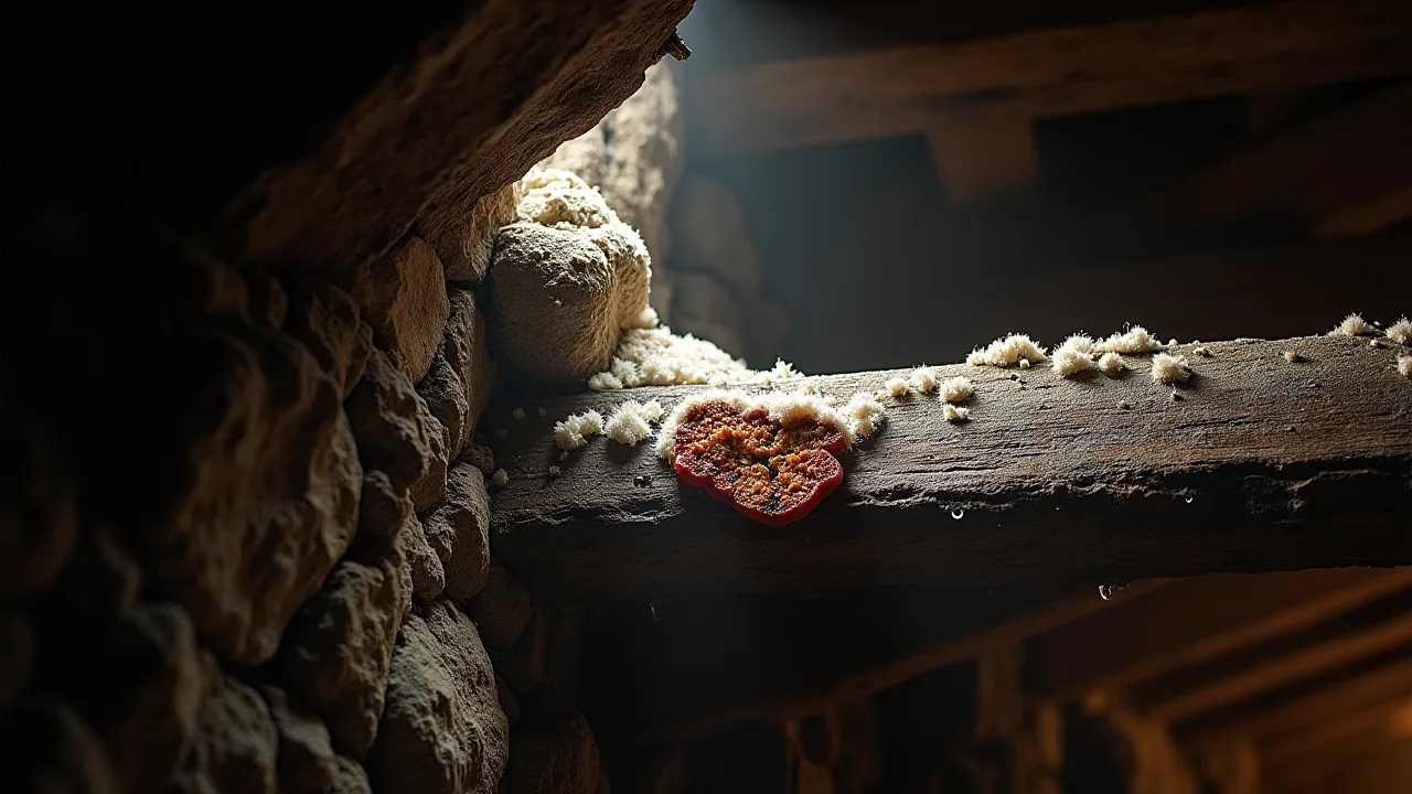 Refaire toiture : Merule : detecter et traiter ce champignon destructeur