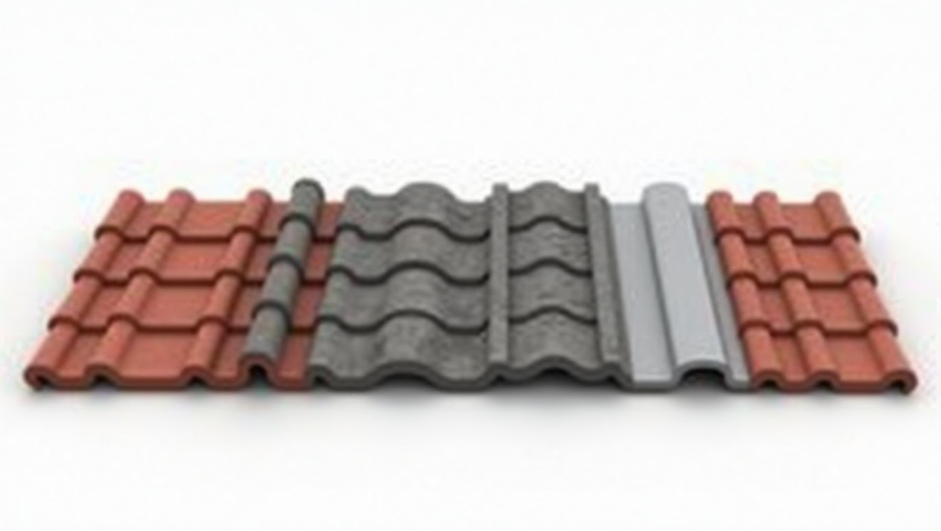 Differents materiaux de couverture de toiture